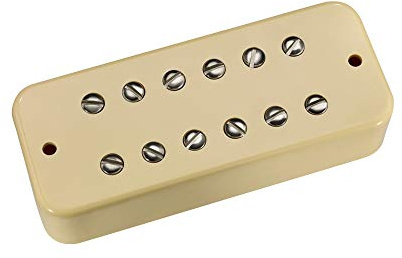 DiMarzio DP 210CR The Tone Zone P90 Humbucker E-Gitarren Tonabnehmer, Crème