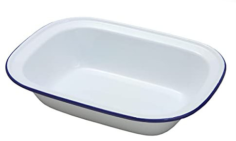Falcon 32cm Oblong Pie Dish White - 44032