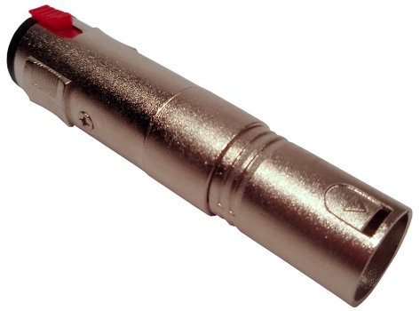 2er Set deetech Adapter XLR male auf 6,3mm Klinkenbuchse