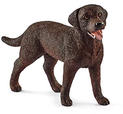 Schleich Farm World | Labrador Retriever Hündin 13834 | 2 x 7 x 5 cm | Spielfigur ab 3 Jahren | schleich Bauernhof Spielfigur | detailgetreue Tierfigur | Geschenk für Jungen und Mädchen