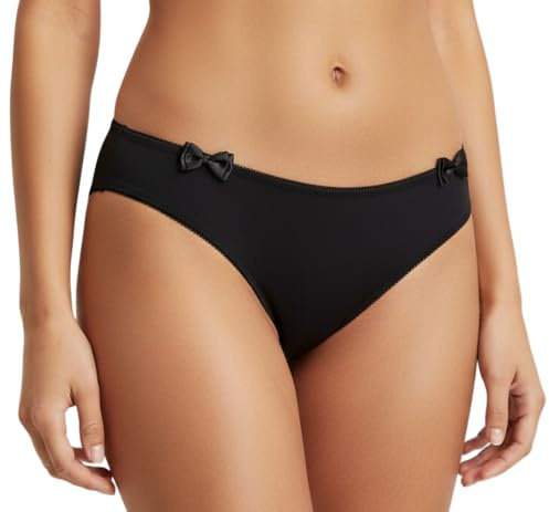 Verano Zauberhafter Damen Slip sexy Damen Panty Ouvertslip - Open Back Lace Panty (DE/NL/SE/PL, Alphanumerisch, XXL, Regular, Regular, schwarz)