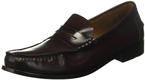 Florsheim Berkley Loafer för män, Vinröd, 41 EU