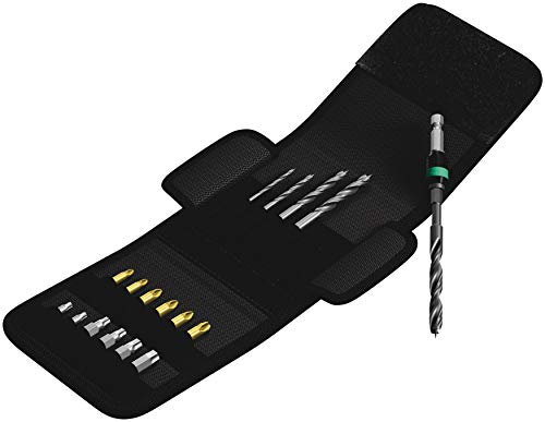 Wera Holzspiralbohrer-Bits und Bit-Satz 849/855/867/18, 18-teilig, 05104653001