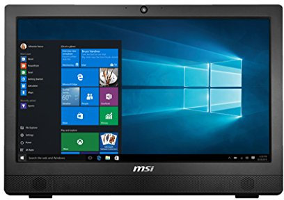 MSI Pro24T 4BW-012XEU Ordinateur de bureau tout-en-un 23,6'' Noir (Intel Pentium, 4 Go de RAM, 1 To,DOS)