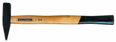 Bernstein Werkzeug Schlosserhammer nach DIN 1041, 200 g, 7-114