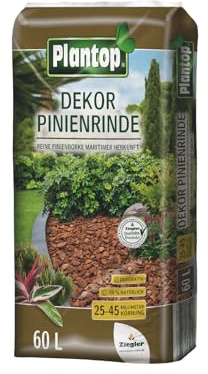 Pinienrinde Bodengold 25-45mm 60 L Bodengrund Dekomulch Rindenmulch Terrarienerde