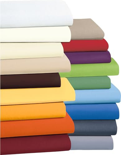 Erwin Müller Spannbettlaken, Spannbetttuch Erding Frottee-Stretch grau Größe 90x190 cm - 100x200 cm - hautsympathisch, kuschelig, bügelfrei, Rundumgummi