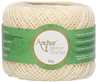 Anchor Artiste Mercer Crochet 20, 4764020-00926, Farbe:926, Häkelgarne
