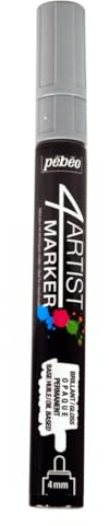 PEBEO 4Artist Marker, 4 mm - Grey