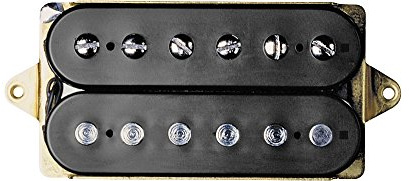 DiMarzio DP 103BK1 PAF 36th Anniversary Neck Humbucker E-Gitarrentonabnehmer, Schwarz