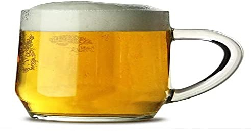 Arcoroc F000F Haworth CE Marked Beer Tankard, 280mL Capacity, Pack of 4