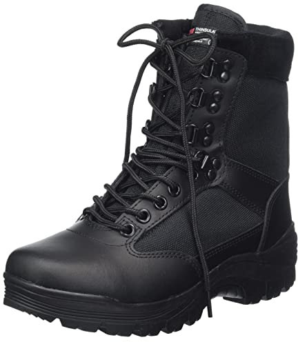 Tactical Boot mit YKK-Zipper,43 EU,Schwarz
