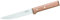 Opinel - N°120 Couteau à Découper Parallèle - Lame Acier Inoxydable, Rôti, Gigot, Volaille - Manche en Bois de Hêtre - Excellente Prise en Main - Garantie à Vie