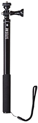 EZVIZ Asta per selfie, Selfie Stick, Accessorio per videocamera sportiva, Libertà di Espansione e Restringimento,Realizzato in Lega di Alluminio