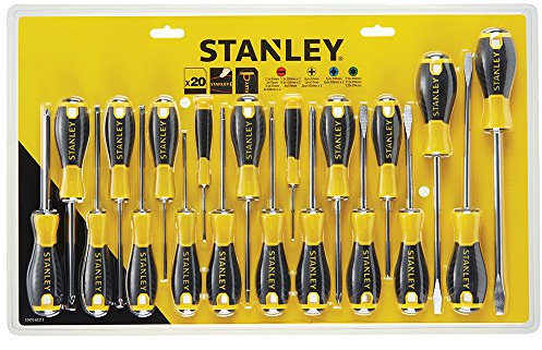 STANLEY STHT0-60213 Essential Set di cacciaviti - giallo (20 pezzi)