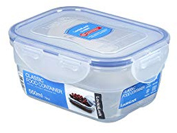 Lock & Lock Nestable HPL311 Multi-Use Food-Storage Box 550 mL