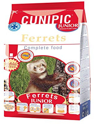 Cunipic Alimento para Hurón Baby - 2000 gr, Negro