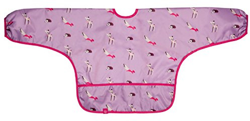 Lässig LTEXBLS152 Long Sleeve Bib Little Tree, Fawn
