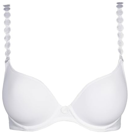 Marie Jo Tom Padded Bra Heartshape White