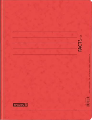 BRUNNEN Schnellhefter FACT!plus | A4, Füllhöhe: 10 mm, rot