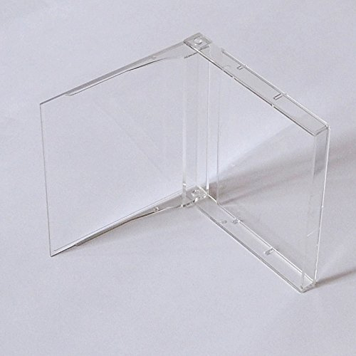 abc promedia MiniDisc Case, 20 Stück, Transparent, Kunststoff, 64mm x 74mm