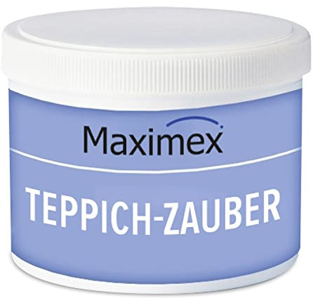 Maximex Teppich-Zauber, 500 ml, rückfettender und ergiebiger Spezial-Reiniger, auch für empfindliche Materialien wie Velours, Samt & Seide, ideal für Teppiche, Autopolster & Möbel