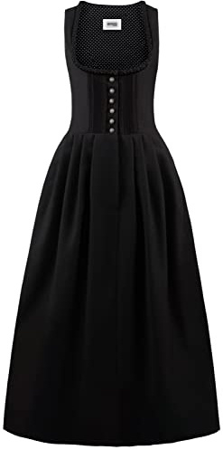 Stockerpoint Damen Dirndl Zenta3 I Größe 34-54 I Trachtenkleid mit liebevollen Details & praktischer Schubtasche I Bequem & pflegeleicht I Perfekt für Volksfest & Festlichkeiten