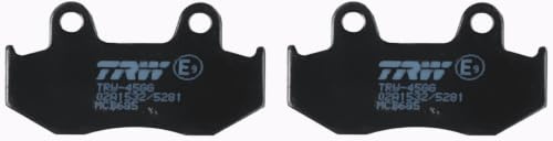 TRW MCB685 Organic Allround Kit de Plaquettes de Frein pour Honda SES Essieu Avantet Autres Motos