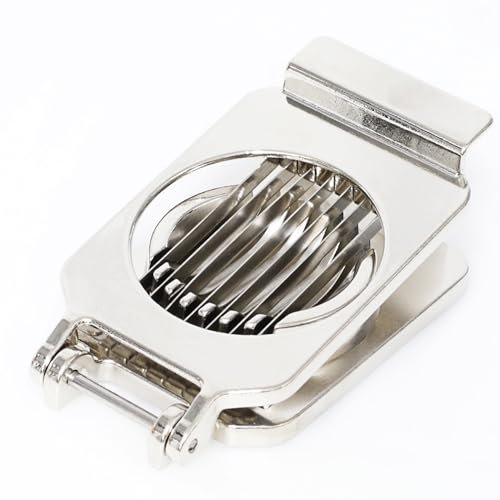 Faimex Champignon Tomaten Eier Mozarella Schneider Pilzschneider Tomatenmesser Käseschneider Pilze Ei schneiden mit extra scharfen Gemüsemesser in PROFIQUALITÄT schwere Ausführung