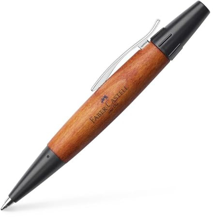 Drehkugelschreiber E-MOTION Birnbaumholz, in Geschenketui