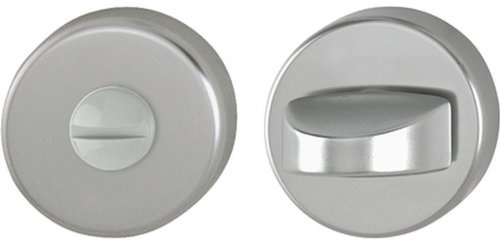 Hoppe Bad/WC-Rosette, Paar Aluminium 42KVS