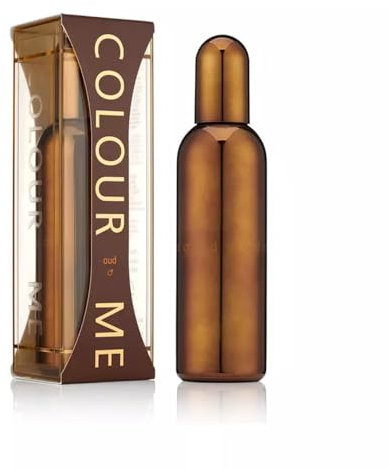 COLOUR ME Oud Perfume for Men. 90ml Eau de Parfum Men, Luxury Fragrance - Mens Aftershave, Long Lasting Fragrance for Men by Milton-Lloyd