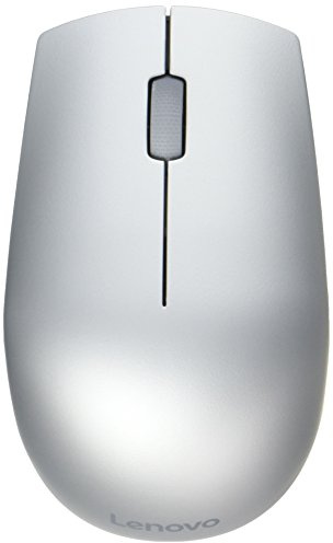 Lenovo 500 Wireless Mouse, Silver (GX30J39644) RF inalámbrico Óptico 1000DPI Plata ratón