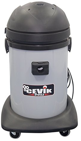 CEVIK Pro CE-PRO70ABS Aspirateur Eau et Poussière 1200W – Réservoir ABS 77L – Aspirateur Chantier Silencieux – Roues Robustes – Aspirateur sans Sac Puissant