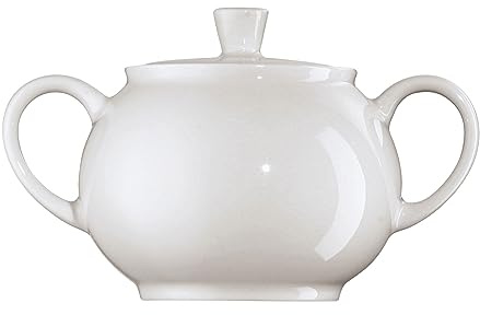Rosenthal [W0725] Form 1382 Weiss Zuckerdose 6 P.