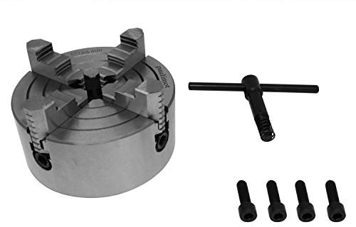 PAULIMOT Vierbackenfutter, 125 mm, einzeln verstellbare Backen