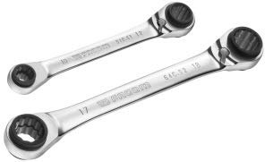 Facom 64C.J2 Quatro Ratchet Spanner Set