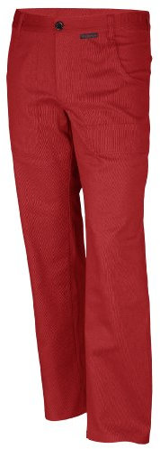 Latzhose QUALITEX 270, 5 Farben, einlauffeste Baumwolle, Größe 44-64, 90-110 46,Rot