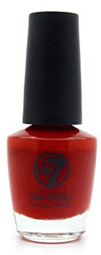 w7 Nagellackk red Devil 15 ml, 1er Pack (1 x 15 ml)