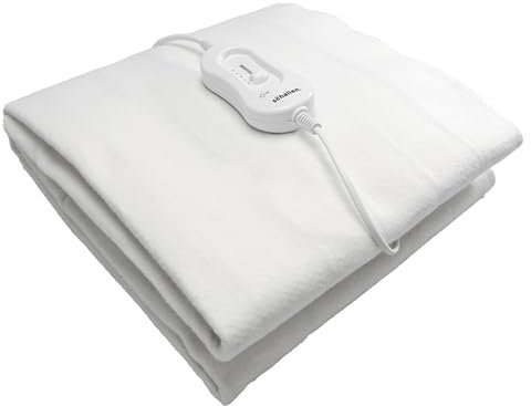 Schallen Premium Comfort Electric Heated Blanket, Remote Control with 3 Heat Settings (Single, Cosy Polyester Electric Blanket)