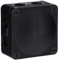 Wiska Combi 308/5 - Black Waterproof Junction Box With 5 Pole 4.0mmsq Screw Terminal & 8 Self Sealing Cable Inlets (IP66 32A L:85x W:85x D:51mm)