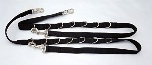 Ausbindezügel Ausbinder Pony elastisch mit D-Ringen