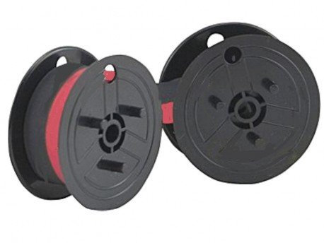 Farbband - schwarz-rot- für Olivetti TA 1121 PD als Doppelspule Gr.51- Farbbandfabrik Original