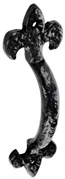 Antq Pull Handle BLK 125MM S3309