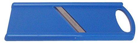 Gurkenhobel pastell-blau, beidseitig schneidend, Hobel Reibe Küchenreibe Küchenhobel Gurkenreibe