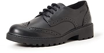 Geox J Casey Girl, Moccasin Bambine e ragazze, Nero (Black), 39 EU