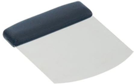 Louis Tellier Coupe-Pâte Inox Souple 110 mm avec Poignée Plastique | Lame inox souple et arrondie pour découper, racler et manipuler les pâtes avec précision