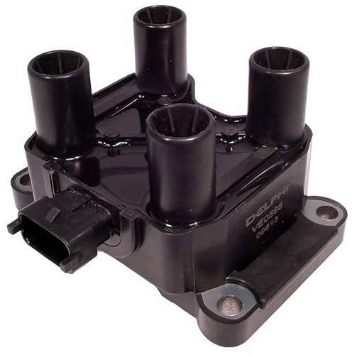 DELPHI GN10365-12B1 Zündspule 12V Kompatibel mit LADA Niva 2121, 2131 21110370501001 21110370501002 21110370501003 | Kompatibel mit: LADA 110, 111, 112, KALINA Kombi, KALINA Schrägheck, KALINA Stufenheck, NIVA Geländewagen geschlossen