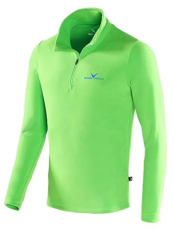 Black Crevice Herren Fleece Skirolli, grün/blau, XL