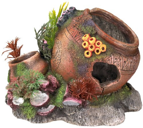 Nobby 28068 - Decorazione per Acquario, Motivo: brocca con Muschio, L 17,5 x La 13,2 x A 13 cm